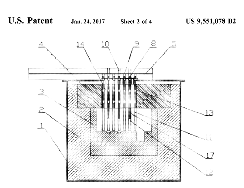Схема из американского патента корпорации US9551078B2
