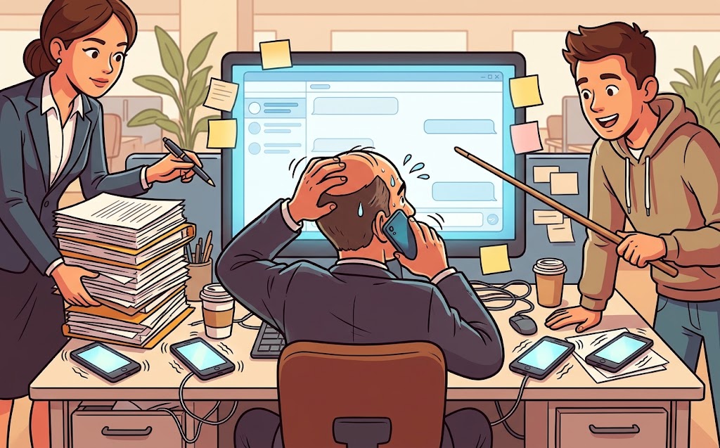 Что за новая профессия такая — ИИ-репетитор? - 1 ИИ-репетитор обучает очень занятого бизнесмена, как использовать ИИ