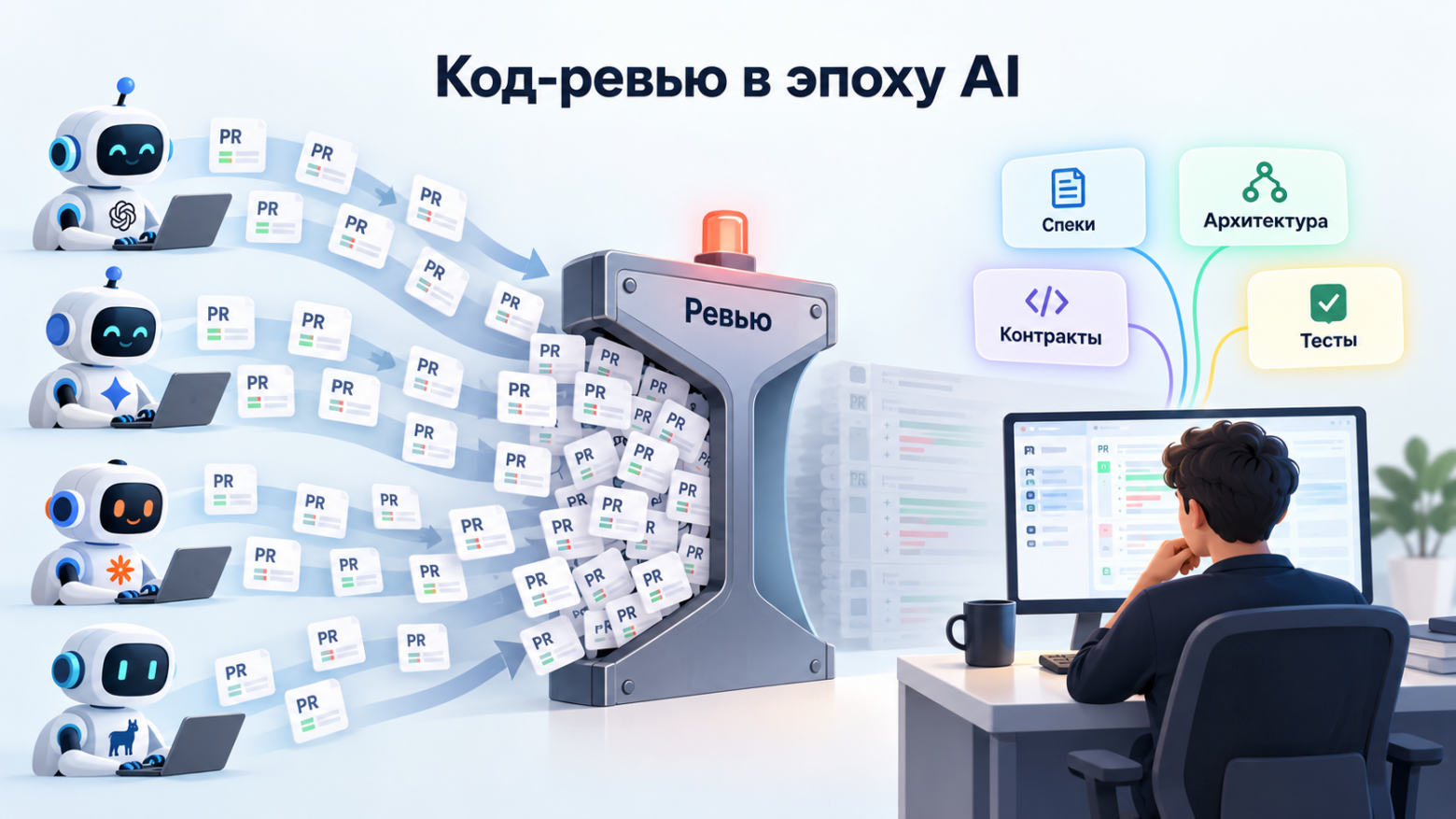 Код-ревью в эпоху ИИ: как агенты меняют проверку кода - 1 Код-ревью в эпоху ИИ: как агенты меняют проверку кода - 1