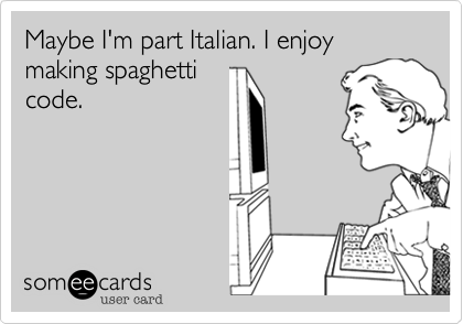 О достоинствах спагетти методологии