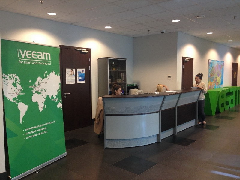 Один день в офисе Veeam Software в Петербурге